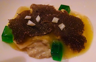 La Trufa en la cocina | Plato de Restaurante La Lobita, Soria Plato de Restaurante La Lobita. Navaleno, Soria