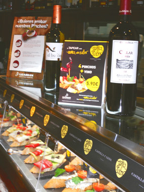 Pinchos con la marca Tierra de Sabor