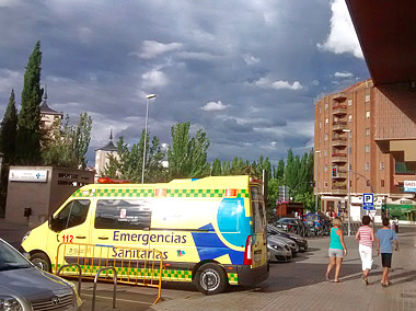 Foto: J.Marqués | Servicio de Urgencias en Aranda de Duero