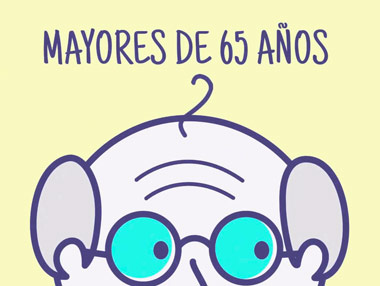 Recomendación de vacunarse a los mayores de 65 años Recomendación de vacunarse a los 65 años
