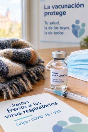 Arranca la campaña de vacunación frente a la gripe, la COVID 19 y el VRS