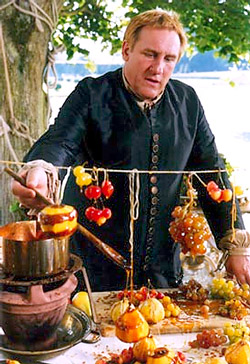 Depardieu interpretando a Vatel Depardieu interpretando a Vatel