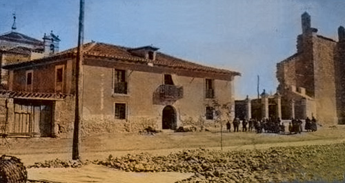 Imagen antigua de la Iglesia Veracruz