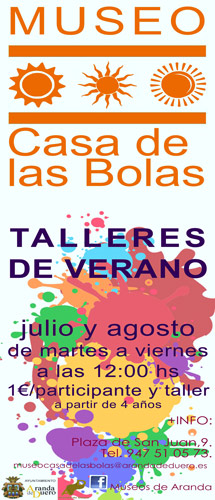 Talleres de verano Talleres de verano