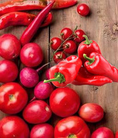 Vegetales rojos