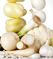 Vegetales blancos