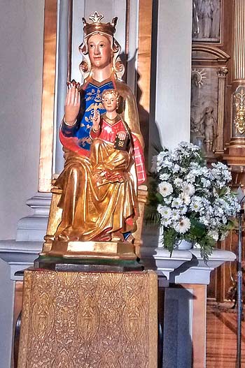 Nueva imagen de la Virgen de las Viñas