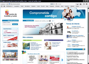 Nueva Web de Castilla y León