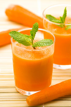 Zumos de hortalizas naranjas